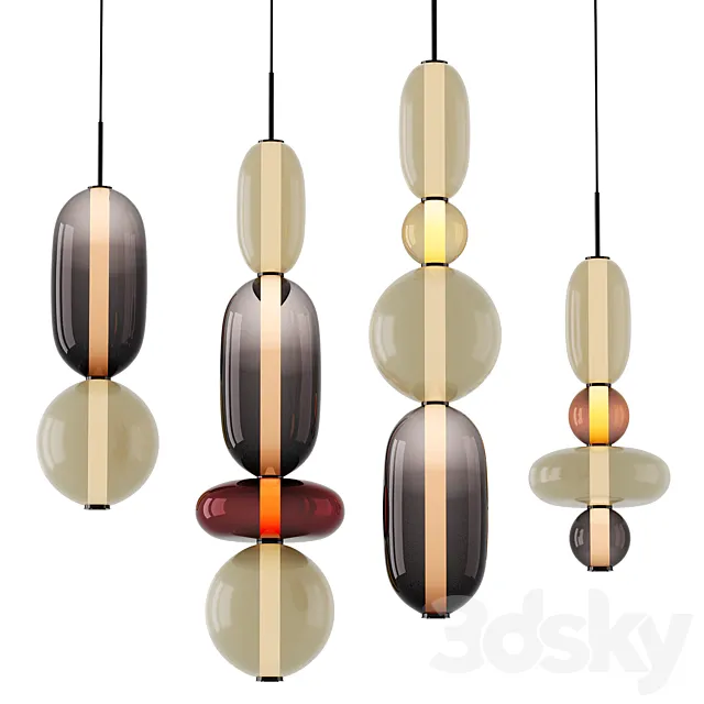 Omari pendant 3D Model