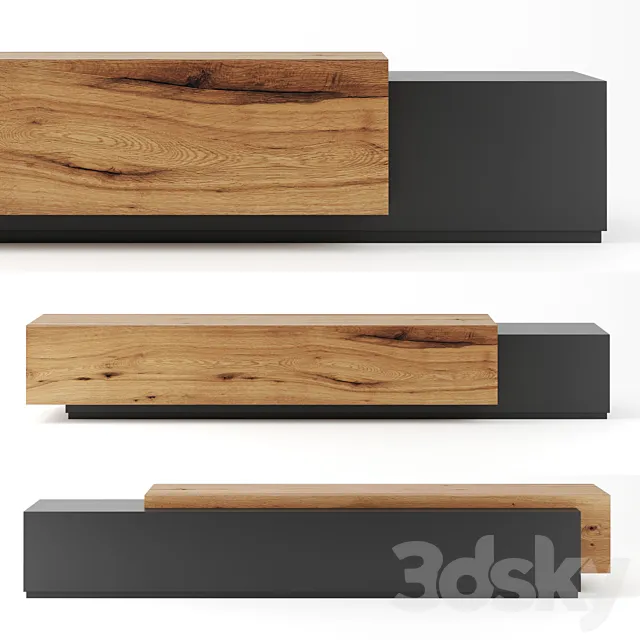 Ombra bench by Riva 1920 3DModel