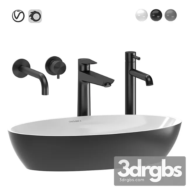 Omnires Siena Washbasin 3D Model Free