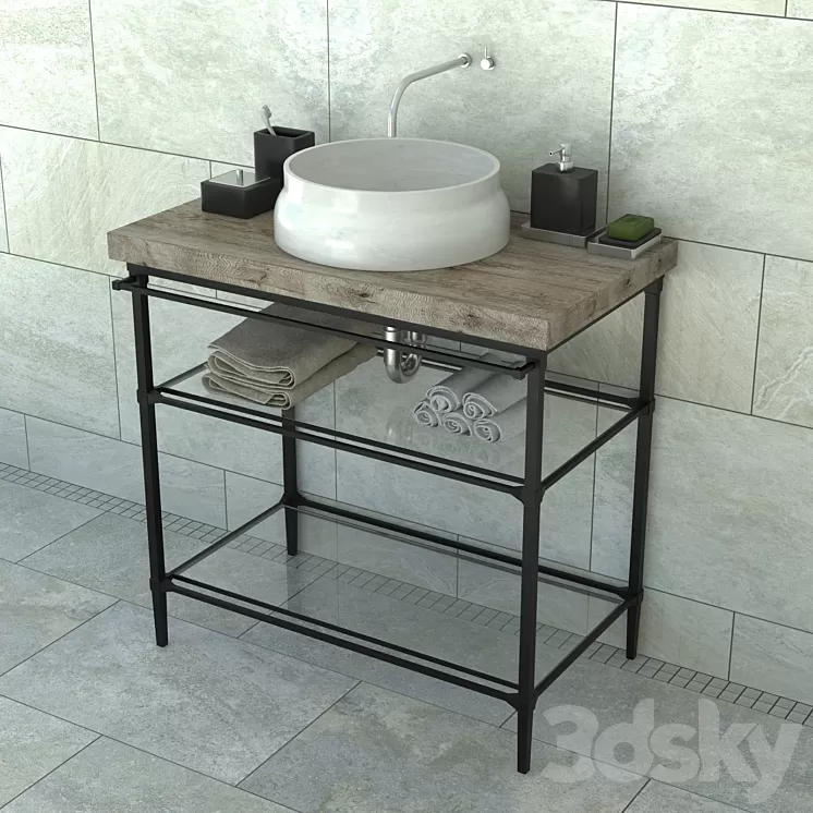 Omvivo Bath 3D Model