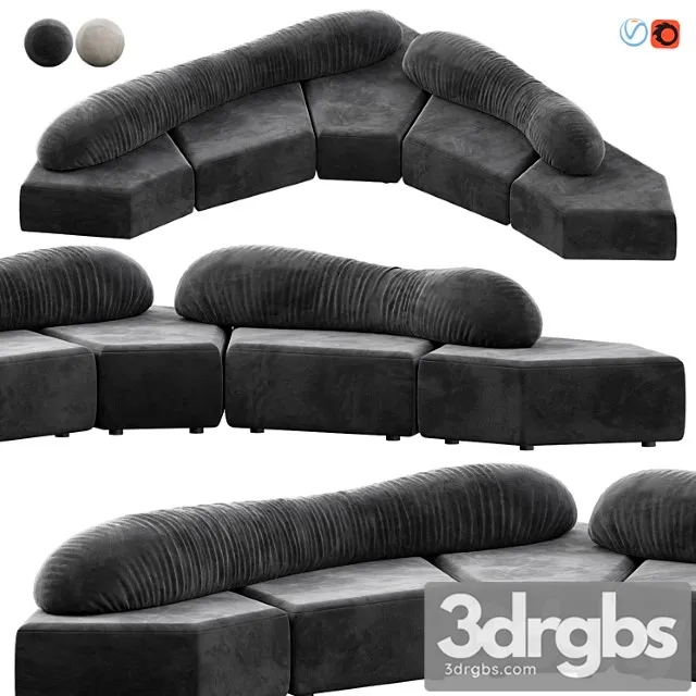 On The Rocks by Edra 3D Model Free