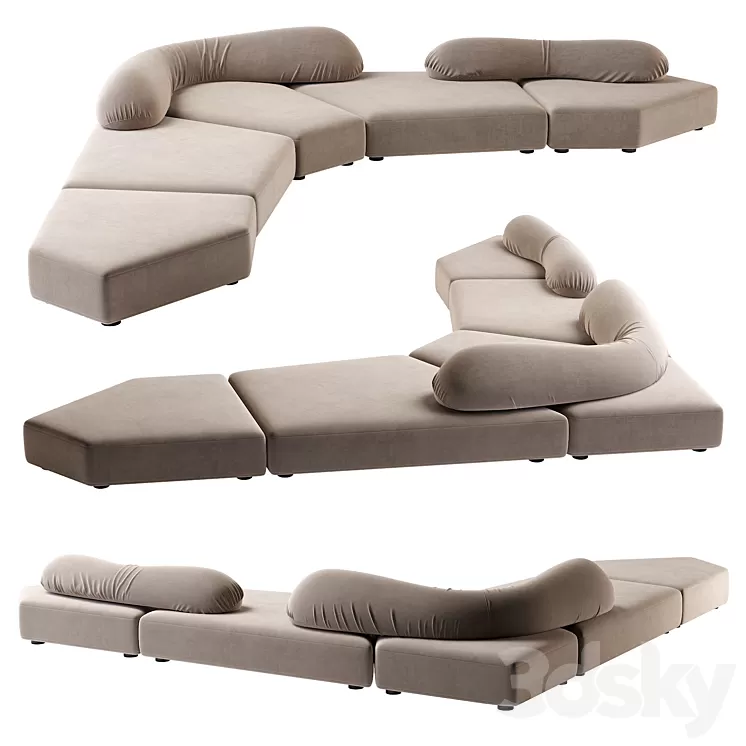 On The Rocks EDRA 3D Model Free