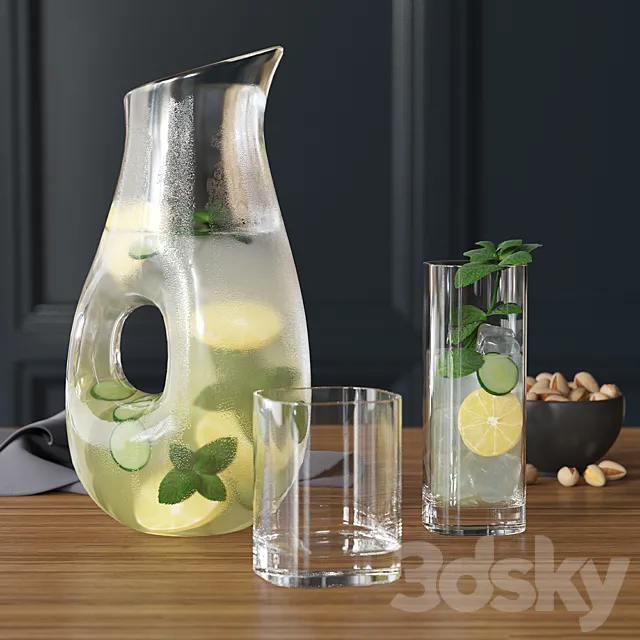 Ona Large Pitcher 3DModel