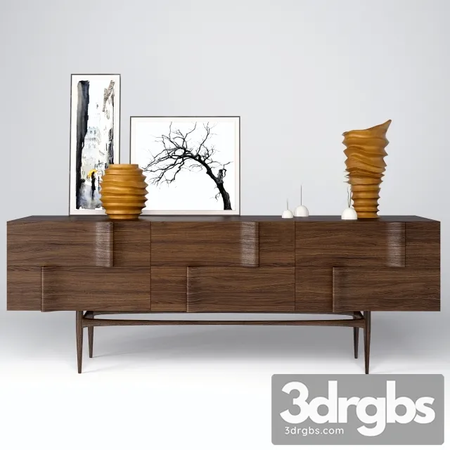 Onda Sideboard 3D Model Free