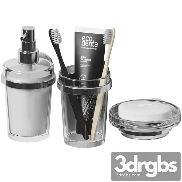 One by Inda Bathroom Accessories 2 3D Model Free