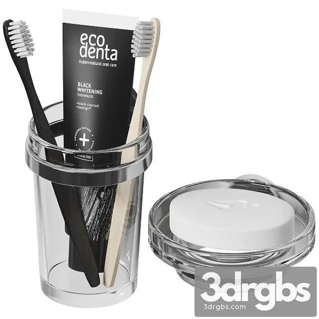 One by Inda Bathroom Accessories 3D Model Free