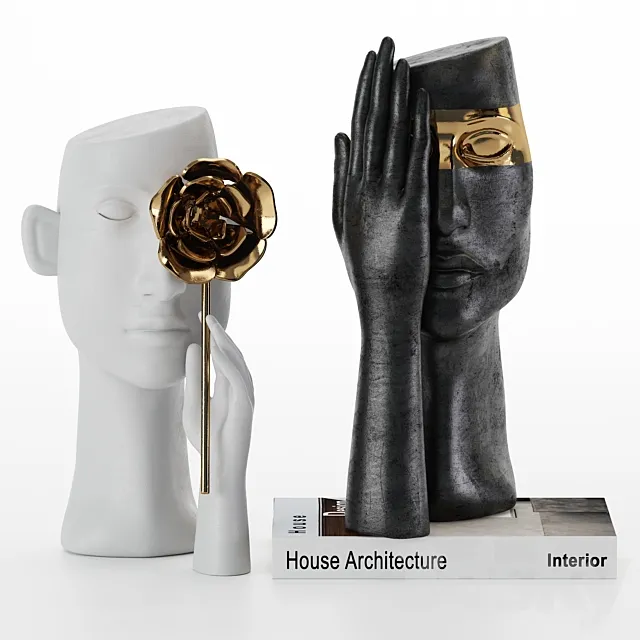 One eye face vases 3DModel