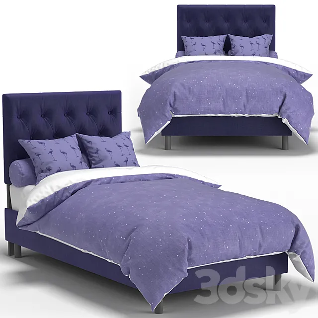 ONE KINGS LANE Thea Kids Bed 3D Model