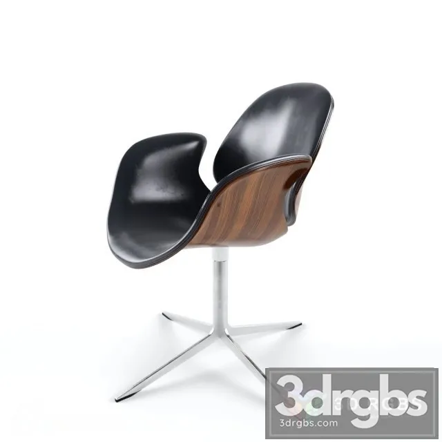 Onecollection Council Lounge Chair 3D Model Free