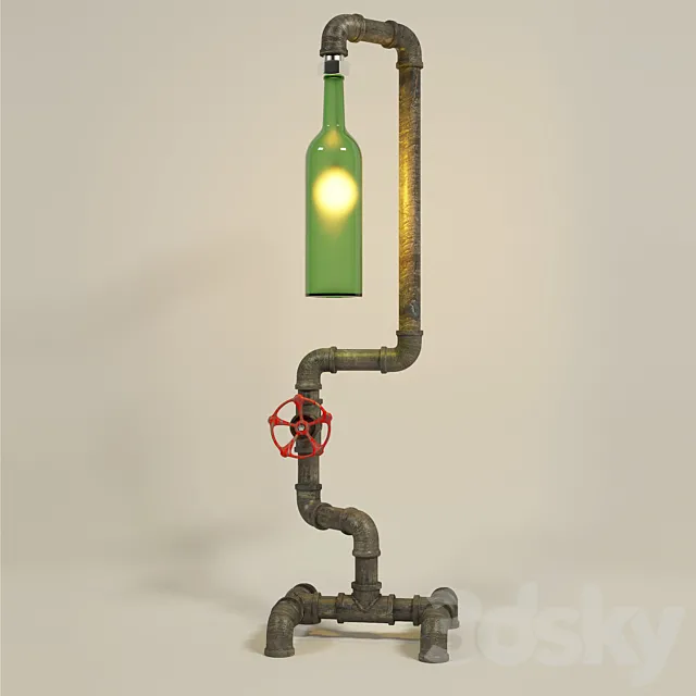 ong nuoc lamp 3DModel