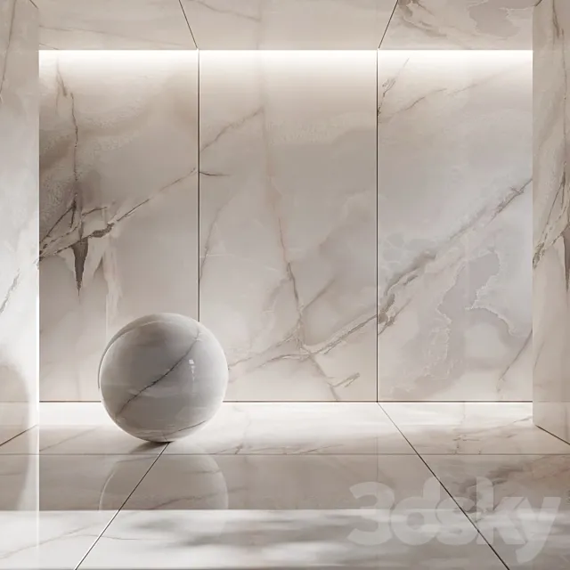 Onice Perla Porcelain Tiles 3D Model