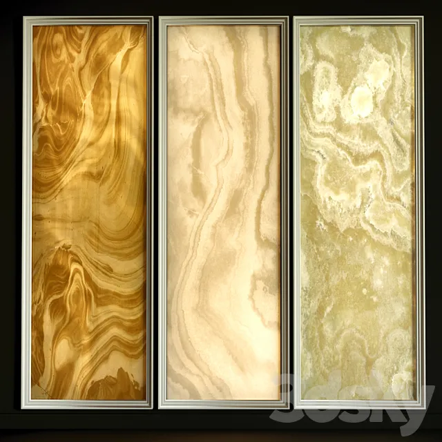Onyx marble with backlight 3DModel