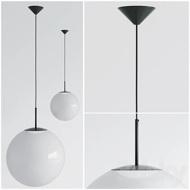 Opal pendant 3D Model