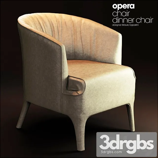 Opera 3 3D Model Free