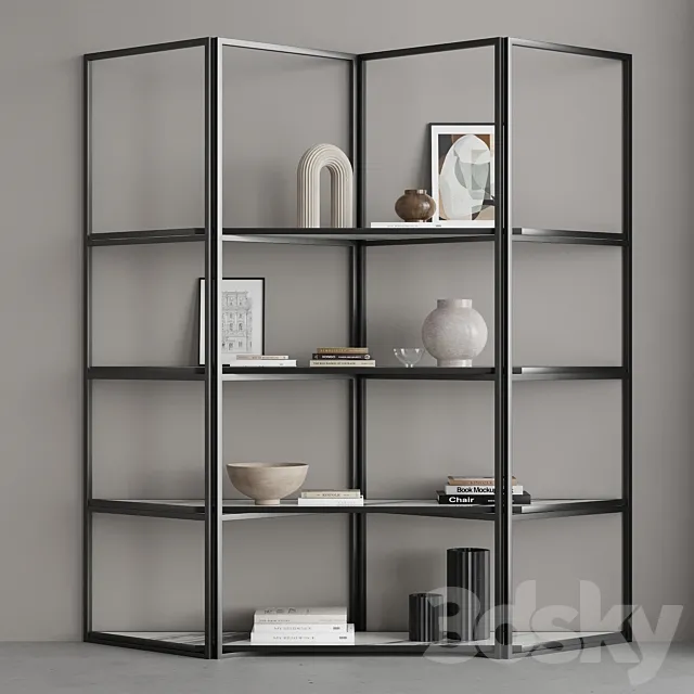 Opera Bookcase by Italon 3DModel