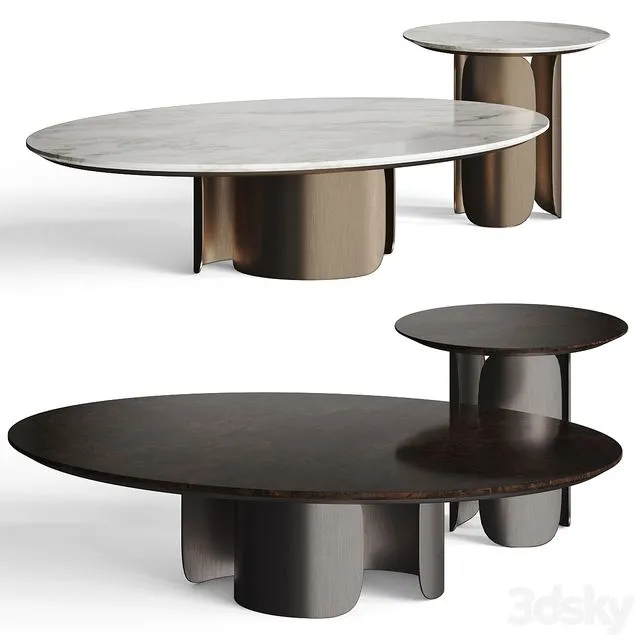 Opera Contemporary Gabriel Coffee Table 3D Model