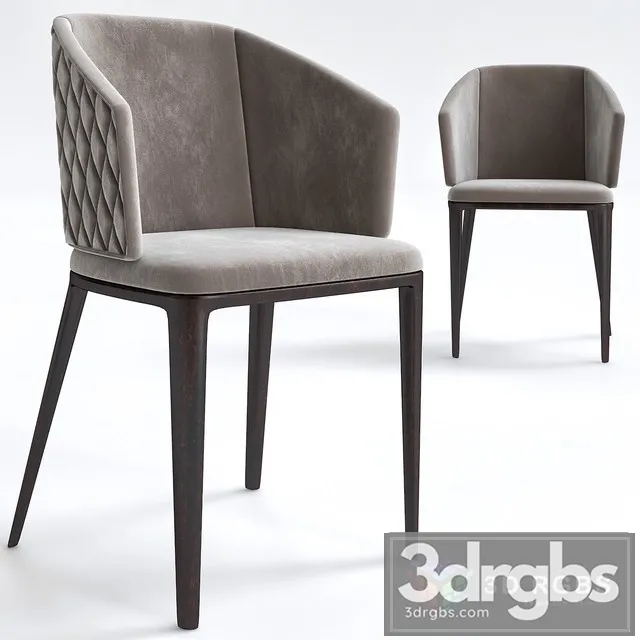 Opera Louise Chair 3D Model Free