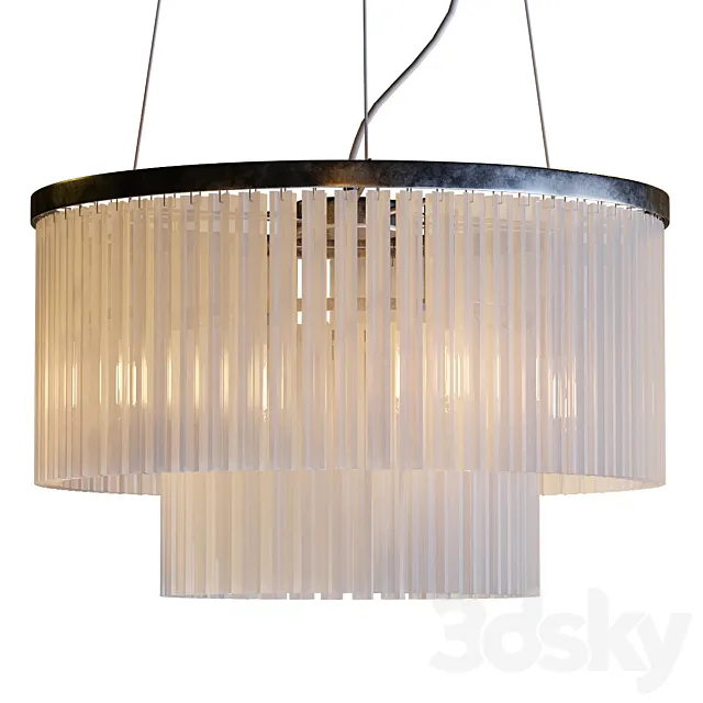 Ophelia Chandelier Pendant 3D Model