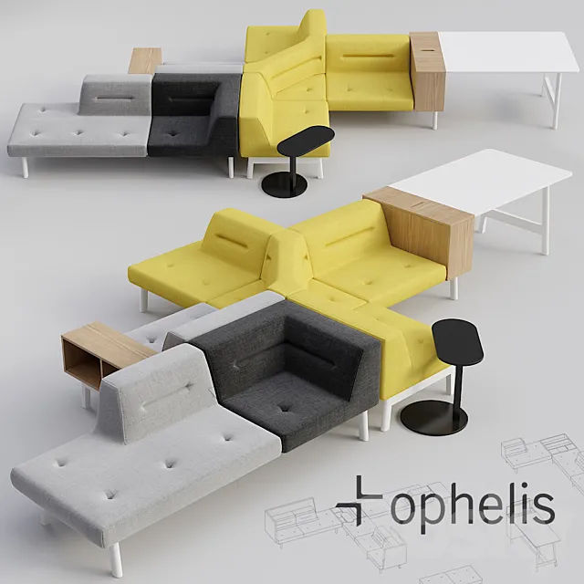 Ophelis Docks Lounge 3D Model