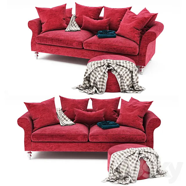 OPIUM sofa 3D Model