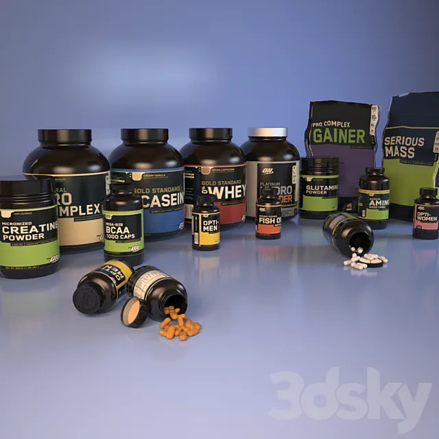 Optimum Nutrition (Sports Nutrition) 3DModel
