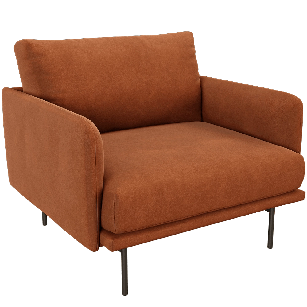 OPTISOFA - Armchair Uma 3D Model