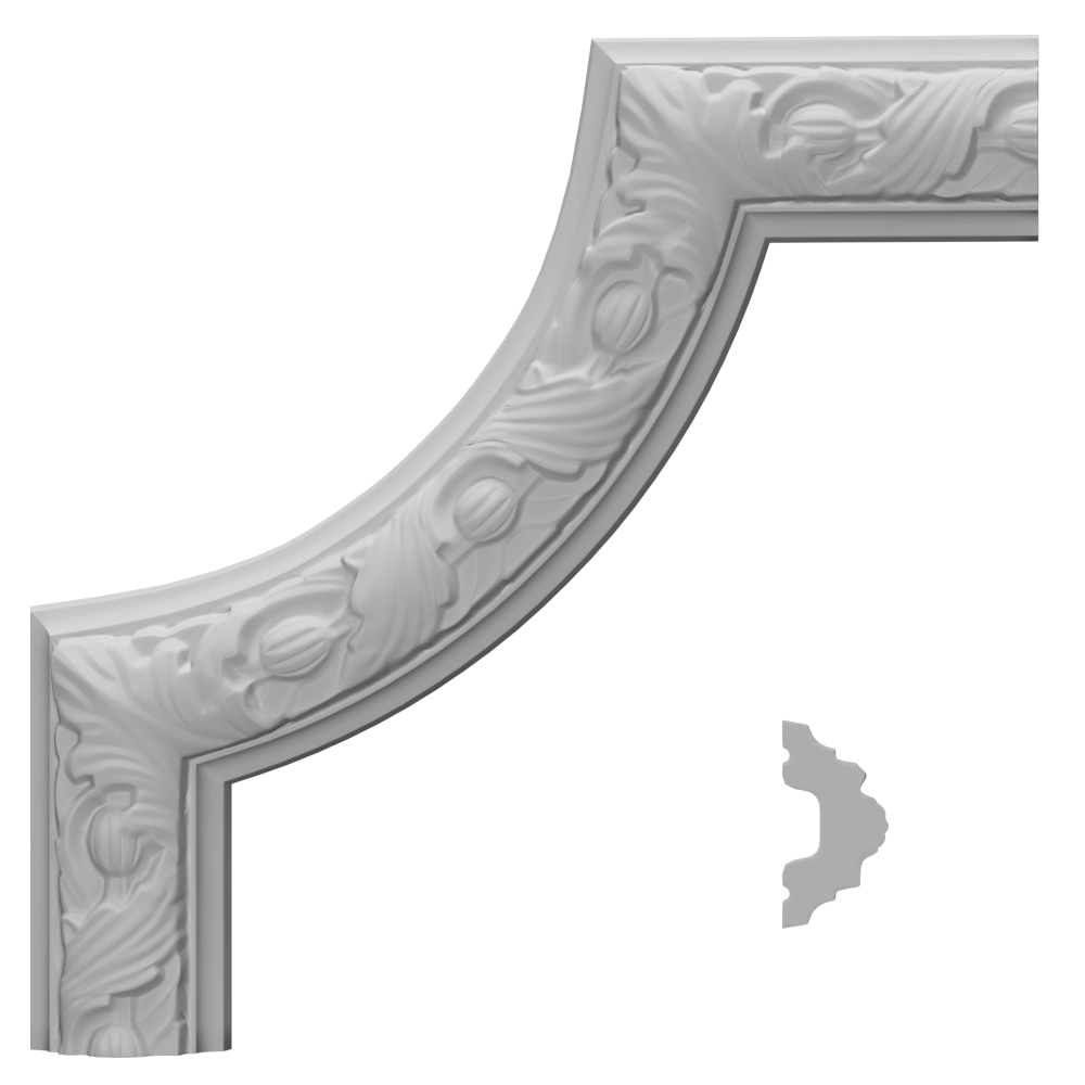 Orac Decor  - Molding P101A 3D Model