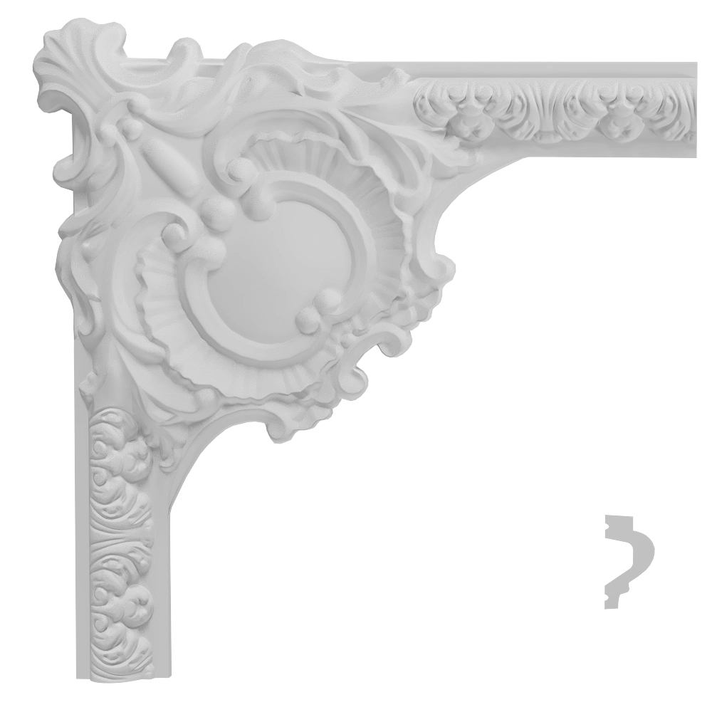 Orac Decor - Molding P3020A 3D Model