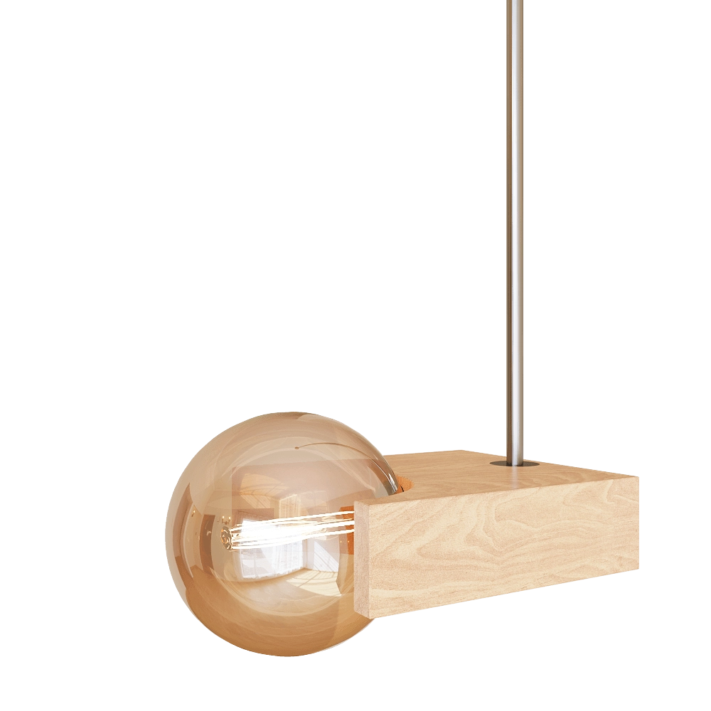 Orac Decor  - Pendant lamp Galactic omega 1 3D Model