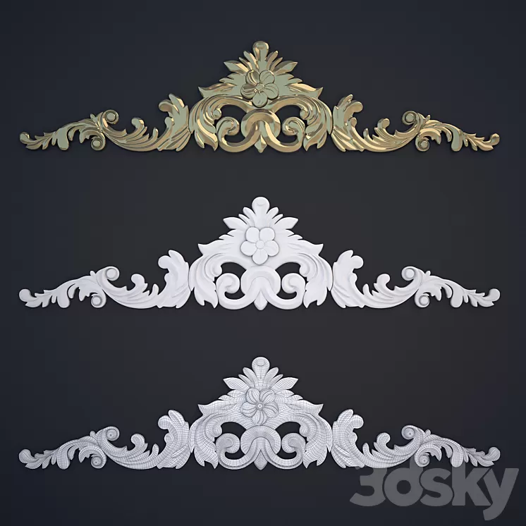 Orac Decor stucco 170 3D Model