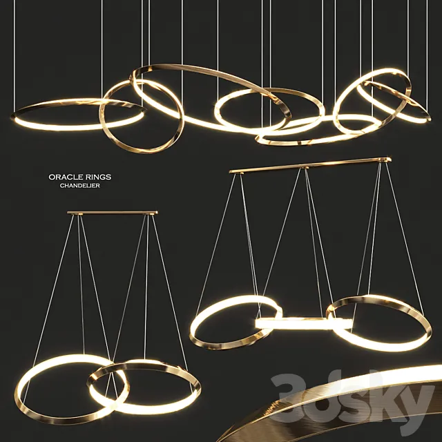 Oracle Rings Chandelier by Christopher Boots Free Download