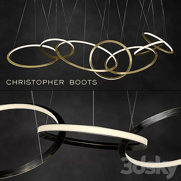 Oracle Set Christopher Boots 3D Model
