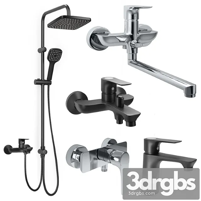 Orange Aristo Faucet 3D Model Free