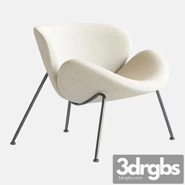 Orange Slice Chair by Pierre Paulin for Artifort 3D Model Free