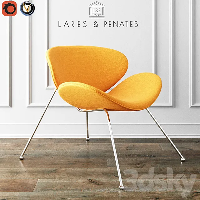 Orange slice replica 3D Model