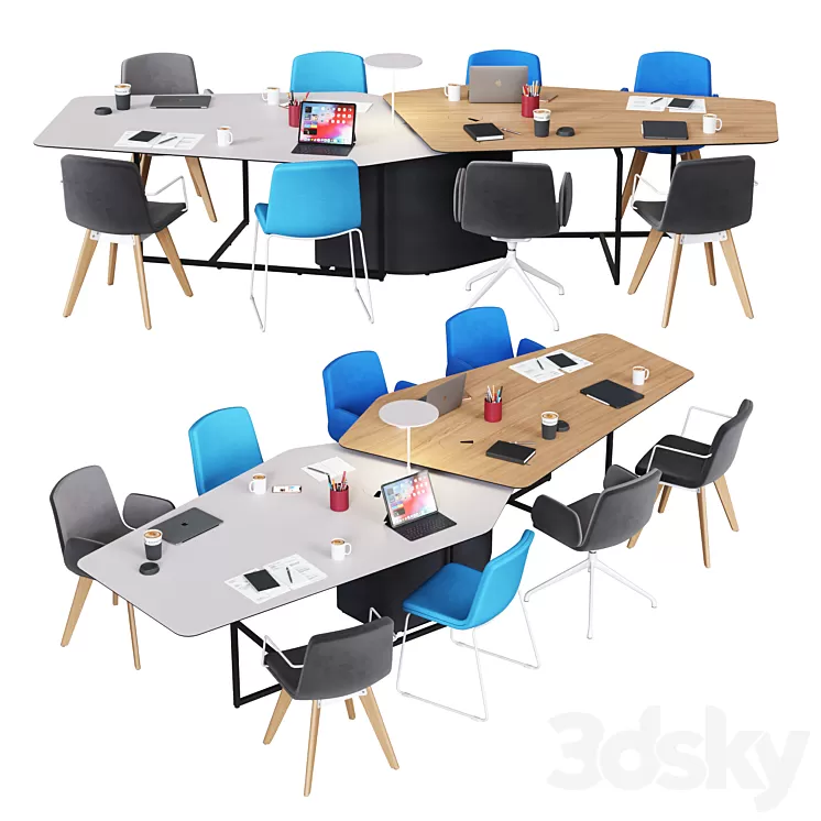 OrangeBox - Fielding Long Stop WorkTable 3D Model