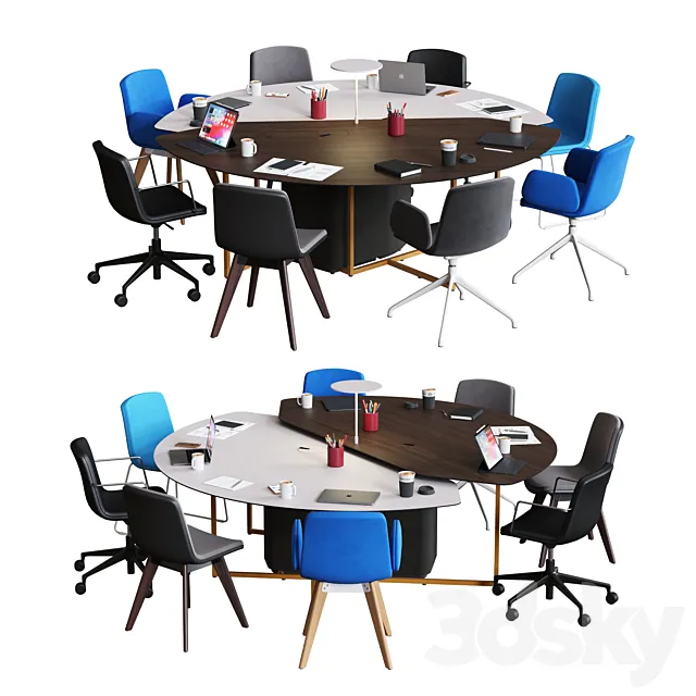 OrangeBox - Fielding Short Leg WorkTable 3D Model