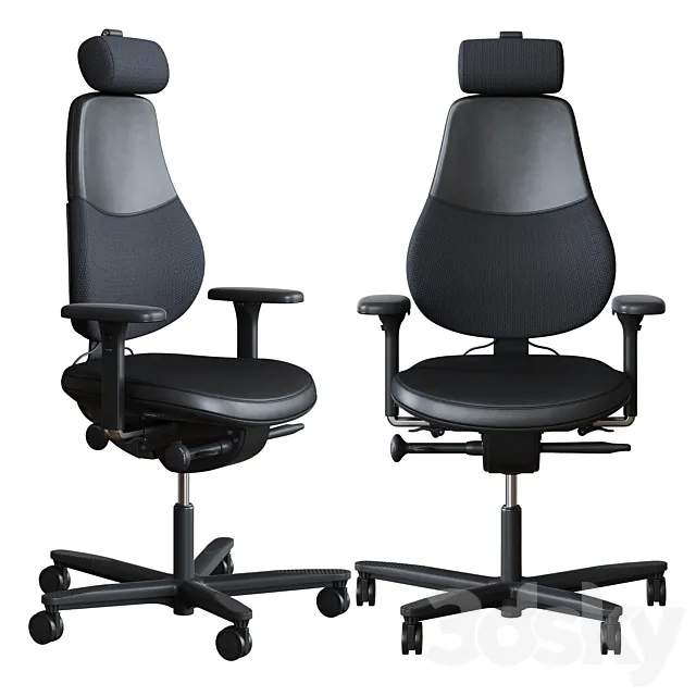OrangeBox - Office Chair Flo 3DModel