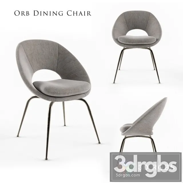 ORB Dining Chair 3D Model Free