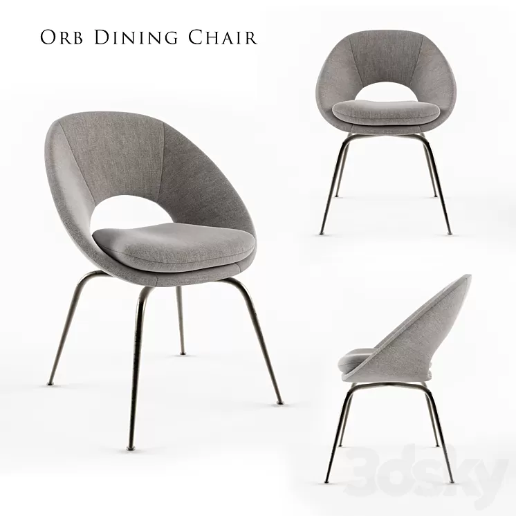 Orb Dining Chair 3D Model