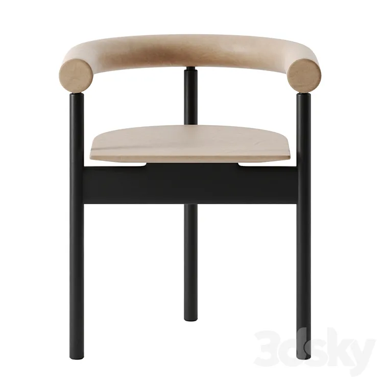 ORBE CHAIR BASIC by nos furniture 3D Model Free