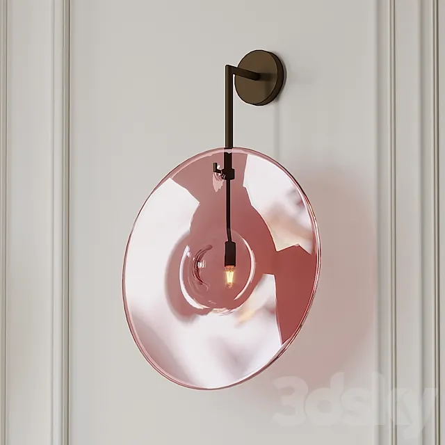Orbe Wall Lamp by Veronese Paris 3D Model