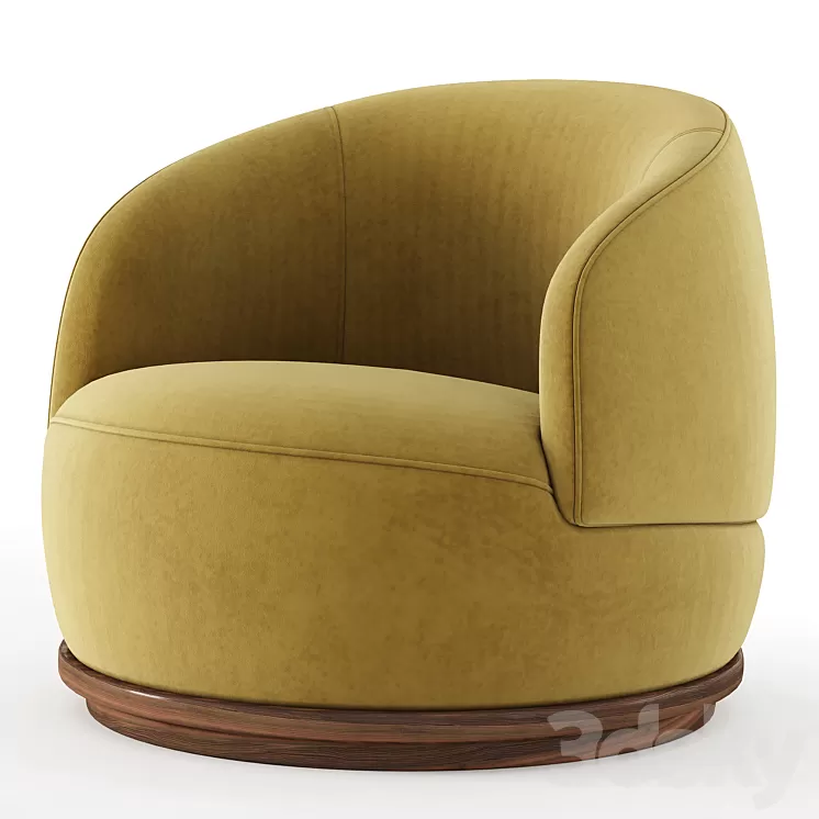 ORBIT Armchair by District Eight 3D Model Free Download