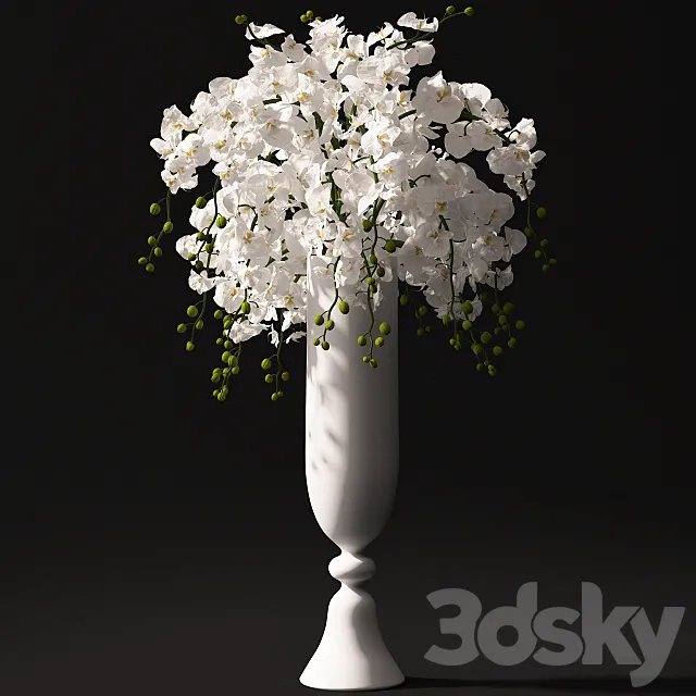 Orchid bouquet 3DModel