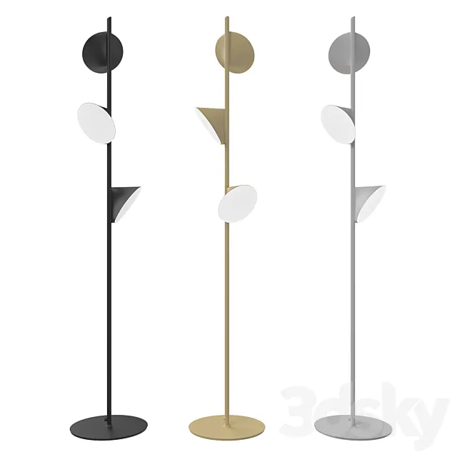 Orchid Floor Lamp 3DModel