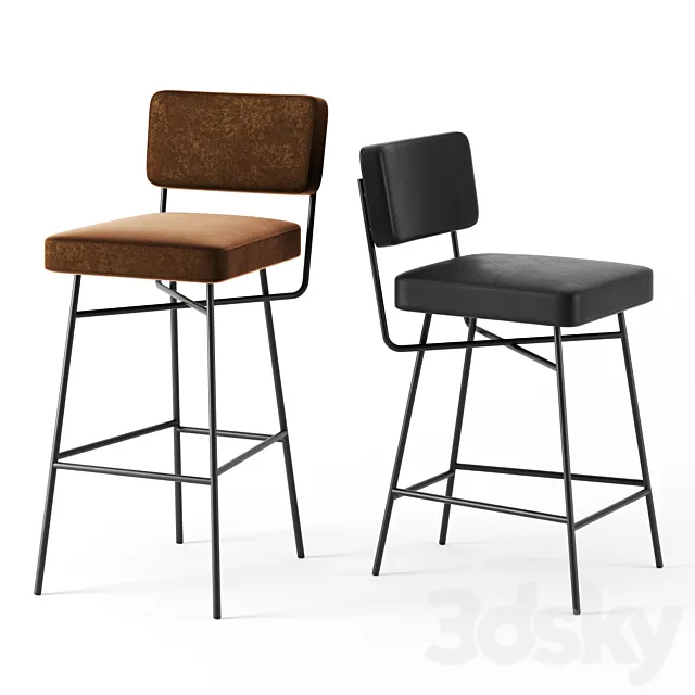 Orfeo Bar stools by Arflex Free Download