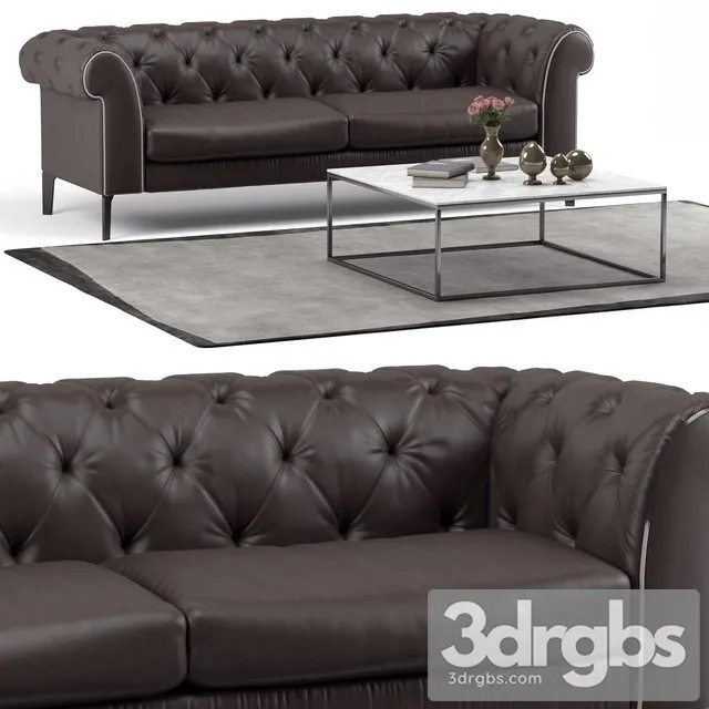 Orfeo Sofa 3D Model Free