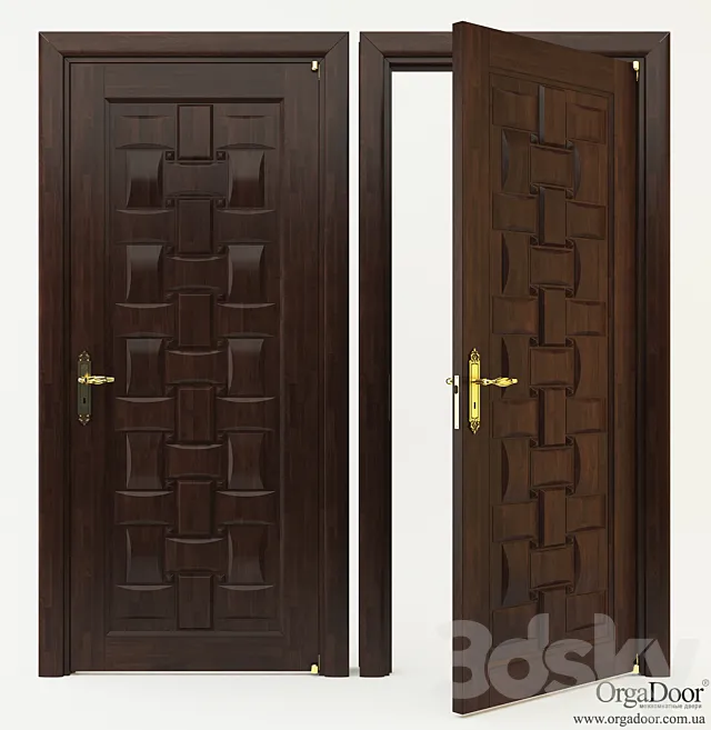 Orgadoor _ Chocolate 3D Model