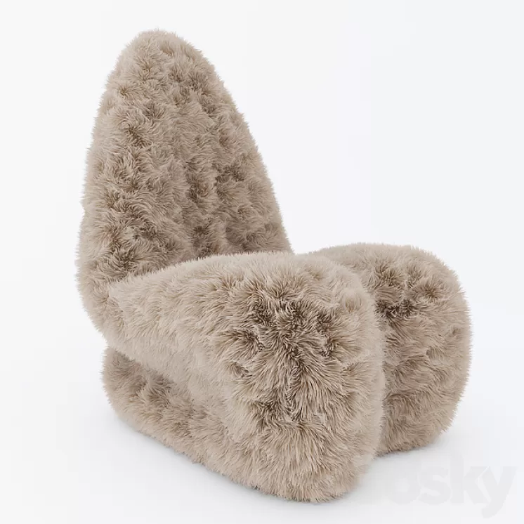 Organico chair 4 3D Model