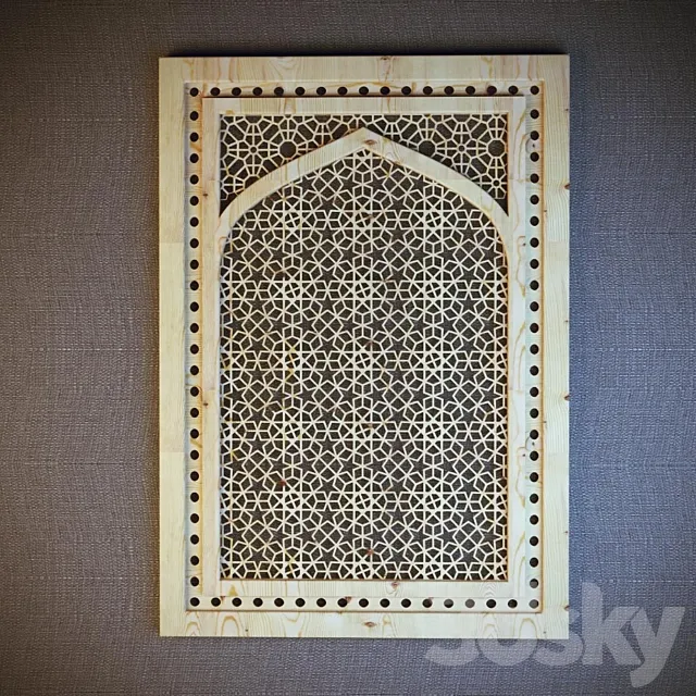 Oriental decor 3D Model